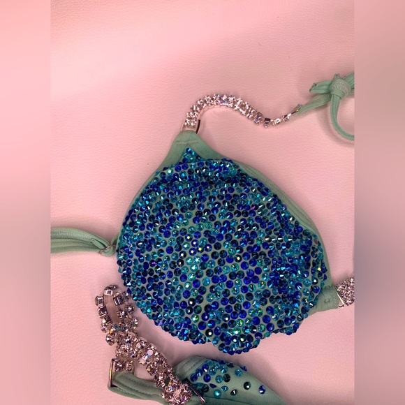 Angel Competition Bikini Mint Green - Picture 3 of 10